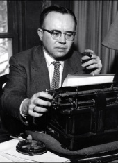 Russell Kirk See page for author [Public domain], via Wikimedia Commons