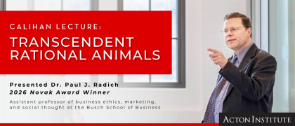 Header Image: Annual Calihan Lecture and Novak Award Presentation